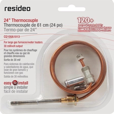 Resideo 24 In. 30mV Universal Thermocouple CQ100A1013